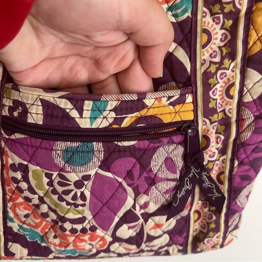 Vera Bradley Purple floral Crossbody Bag - Picture 7 of 7